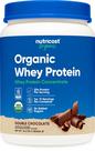 Proteína em pó Nutricost Organic Whey Double Chocolate 454g