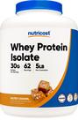 Proteína em pó Nutricost Whey Protein Isolate Caramelo Salgado 2,27 kg