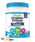 Proteína em pó Organ Baunilha vegana orgânica 476mL 20g