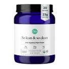 Proteína em pó ou vegana orgânica 23g à base de plantas 20 porções