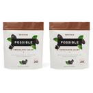 Proteína em pó Possible Chocolate Cacau Vegan 2x570g
