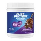 Proteína em pó, proteína pura, chocolate rico em soro de leite 454g