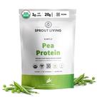 Proteína em pó Sprout Living Organic Pea 20g à base de plantas