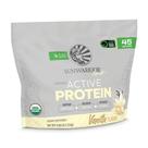 Proteína em pó Sunwarrior Organic Plant Based Vanilla 45 Serv
