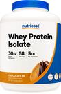 Proteína Nutricost Whey Protein Isolate - Chocolate com Manteiga de Amendoim - 2,27kg