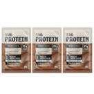Proteína Vegetal Chocolate 21g de Proteína Vegana Kit 3 Sachê 35g Plant Power