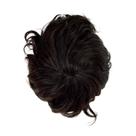 Prótese Capilar Micropele 20x25 Nó Duplo 0,08mm Masculina Cor:1B20 - 20% de grisalho