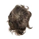 Prótese Capilar Micropele 20x25 Nó Duplo 0,08mm Masculina Cor:1B50 - 50% de grisalho