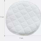Protetor Absorvente P/ Seios 100% Algodão Reutilizável 10 PÇ