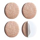 PROTETOR ADES FELTRO Redondo 3,8cm 4 pcs Bege PR2133 PRIMAFER