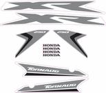 Protetor Adesivo Kit Moto Xr 250 Tornado 2018 Honda Cinza