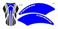 Protetor Adesivo Tanque E Lateral Honda Cb 300 R Azul