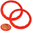 Protetor Ajustável para Borda de Torta WYMECT de Silicone 8-12 Polegadas