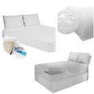 Protetor Antialérgica Cama Colchão Queen Size Capa Antiácaro