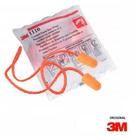 Protetor Auditivo 3m Espuma Auricular Com Cordão Kit Com 50 Pares