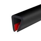 Protetor autoadesivo Rubber Edge Trim para espelho de 6 mm e 6 m