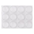 Protetor Batente Gota Silicone Adesivo Multiuso Móveis Vidro