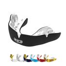 Protetor bucal OPRO Instant Custom-Fit Black Youth Moldable