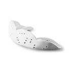Protetor bucal SISU Aero Large Snow White com 2,0 mm de espessura para esportes coletivos