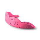 Protetor bucal SISU Aero Small Hot Pink 1,6 mm de espessura para esportes coletivos