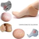 Protetor calcanhar conforto Calcanheira Silicone Esporão tendao