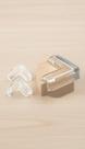 Protetor Canto Mesa Transparente Silicone Impacto 8 Unids