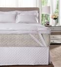 Protetor Capa De Colchão Pillow Top King Lit Blanc 100% Algodão 180 Fios Altenburg