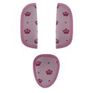 Protetor Cinto Para Bebê Conforto Cadeirinha Carrinho Coroa Protetor Cinto Para Bebê Conforto Cadeirinha Carrinho Coroa