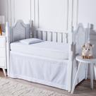 Protetor Colchão Berço Impermeável Matelado 01 Peça - Branco Protetor Colchão Berço Impermeável Matelado 01 Peça - Branco