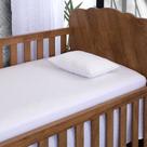 Protetor Colchão Jacquard Impermeável para Berço 2 Peças - Branco - 100% Poliéster Protetor Colchão Jacquard Impermeável para Berço 2 Peças - Branco - 100% Poliéster