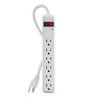 Protetor contra sobretensão Power Strip Belkin 6-Outlet 300J branco