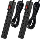 Protetor contra sobretensão Power Strip PLUGTUL 6 tomadas 1875W/15A 90J