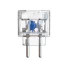 Protetor Contra Surtos Clamper DPS 2P 10A Pocket LCF Transparente