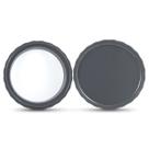 Protetor de Alimentos de Silicone 2,5x12,6x12,6cm Culinare Cinza