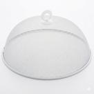 Protetor De Alimentos Metal Telado 30x11cm Cobre Bolo Cupula