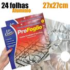 Protetor de alumínio para fogão, forra Fogão, Alumínio, Tradicional, Higiene 24 unid