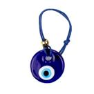Protetor de Ambiente Olho Grego Azul 3 cm em Murano
