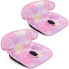 Protetor de assento de carro COOLBEBE, pacote com 2 unidades, impermeável, rosa