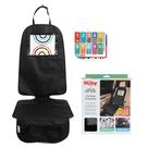 Protetor de assento de carro Nuby x Safe In The Seat com bolso de armazenamento