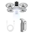 Protetor de bateria e trem de pouso com luz LED para DJI Neo