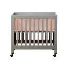 Protetor de Berço em Tela Respirável BreathableBaby Mini Berço 4mm Deluxe Areia