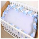 Protetor de Berço Trançado Lateral Bebê Menina Menino