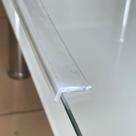 Protetor de borda Angloria Silicone Clear pré-gravado 12 pés