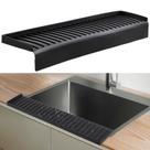 Protetor de borda de pia Aynirser 10x16cm Silicone Splash Guard