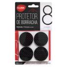 Protetor de borracha protege móveis, portas e janelas e evita riscos no chão