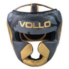 Protetor de Cabeça Capacete Fechado Boxe Muay Thai P/M Vollo