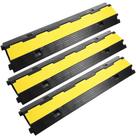 Protetor de cabo Ramp Reliancer, pacote com 3 unidades, capacidade de 11000 libras