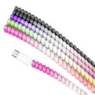 Protetor de cabo Rancco Spiral Cable Strain Relief 140 cm 5 unidades
