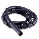 Protetor De Cabos Espiral 10mm X 2 Metros Preto Beltools