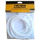 Protetor De Cabos Espiral 16mm X 2 Metros Branco Beltools